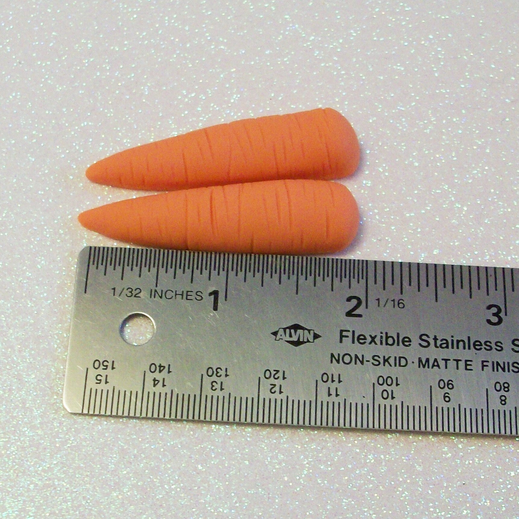 Flat Sided 2 Carrot Noses for Snowmen/ Glue on Snowman Etsy Canada