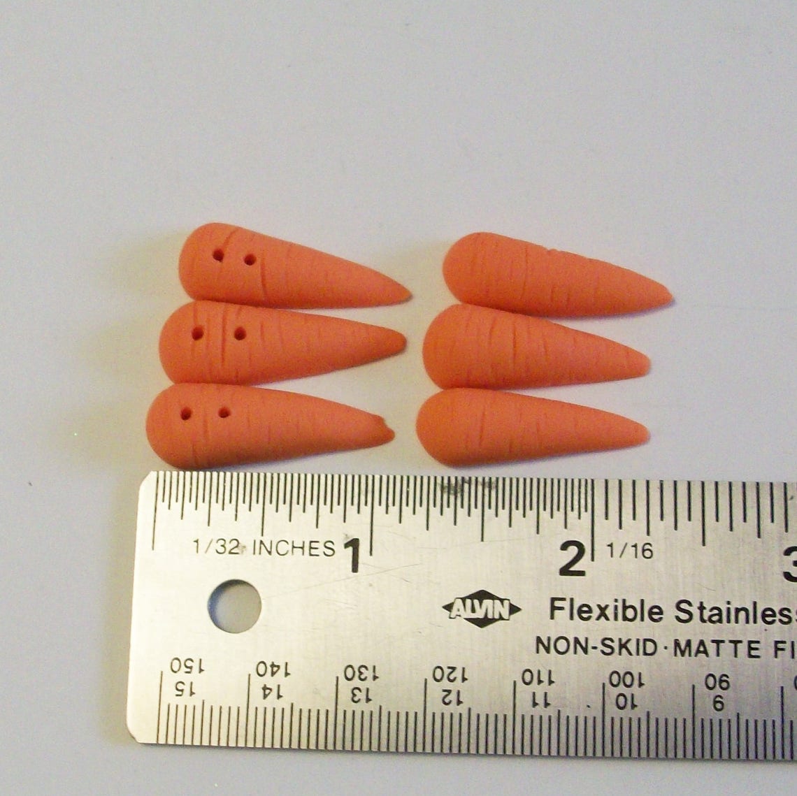 Set of 121 Flat Sided Carrot Noses for Snowmen Glue or Etsy Canada