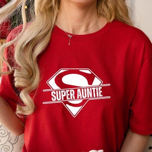 Super Aunt Shirt Hoodie, Best Auntie Ever Hooded Sweatshirt, Superhero Auntie Shirt, Super Aunty Sweatshirt, Cool Aunt Gift, Gift For Aunt