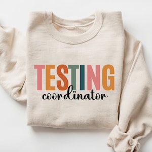 Testkoordinator-tröja | Skoltestartröja