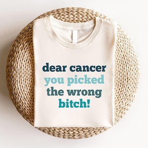 Sudadera de concienciación sobre el cáncer: "Querido cáncer, perra equivocada"
