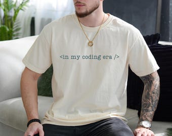 In My Coding Era Shirt | Funny Programmer Tee