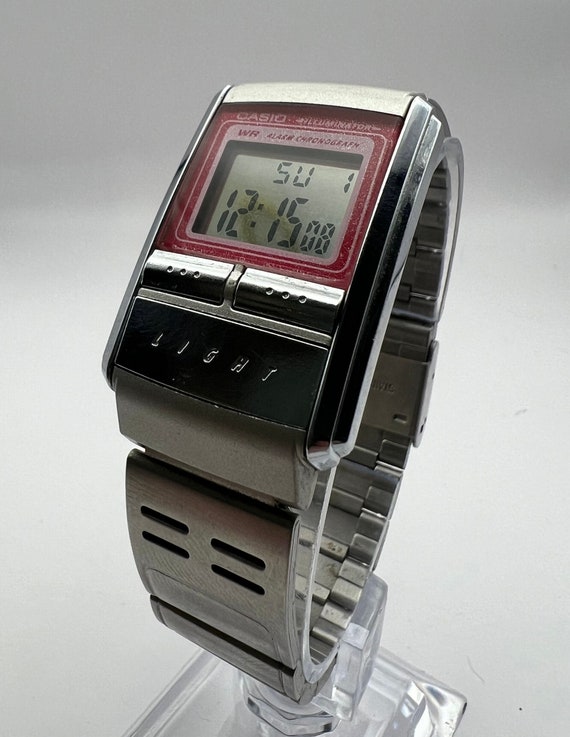 Retro lcd watch on sale