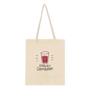 Diabolo Grenadine Tote Bag