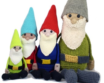 NEW Gilbert The Garden Gnome Knitting Pattern Pdf INSTANT DOWNLOAD