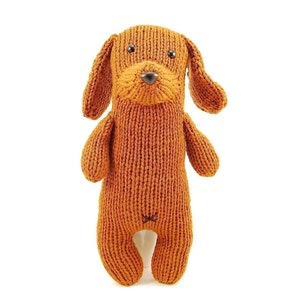 Tofu the Gentle Dachshund Knitting Pattern Pdf INSTANT DOWNLOAD image 2