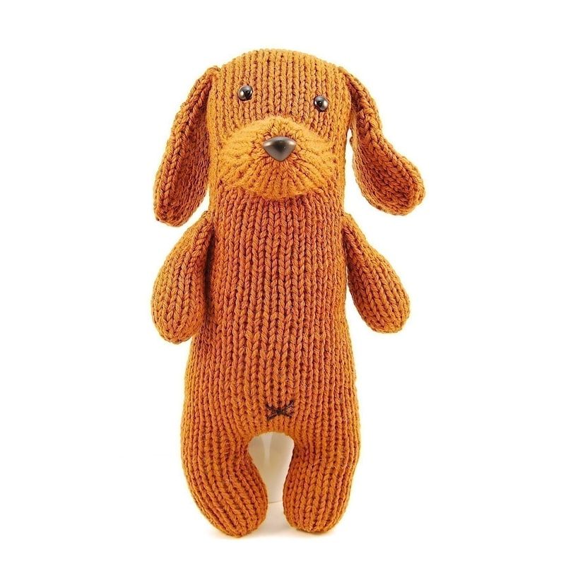 Tofu the Gentle Dachshund Knitting Pattern Pdf INSTANT DOWNLOAD image 2