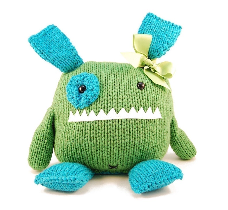 Penelope The Empathetic Monster Knitting Pattern Pdf INSTANT DOWNLOAD image 4