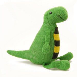 Terence the Tap Dancing T-Rex Knitting Pattern Pdf INSTANT DOWNLOAD image 5