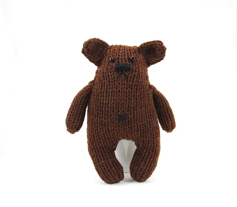Herman The Enigmatic Bear Knitting Pattern Pdf INSANT DOWNLOAD image 1