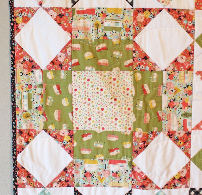 Scenic Detour Quilt Pattern Instant Download By Rebecca Danger For B In The Studio Modern Quilt Pattern Beginner Quilt Pattern image 8