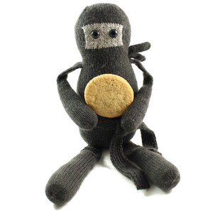 NEW Yuki the Cookie Ninja Knitting Pattern Pdf INSTANT DOWNLOAD image 3