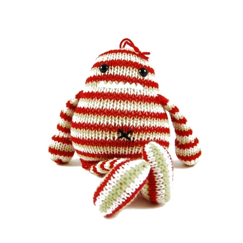 Holly Ivy and Steve Three Christmas Hooligans Ornament Knitting Pattern Pdf INSTANT DOWNLOAD image 5