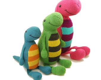 Terence the Tap Dancing T-Rex Knitting Pattern Pdf INSTANT DOWNLOAD