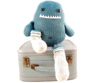 Sammie The Sock Monster Knitting Pattern Pdf INSTANT DOWNLOAD