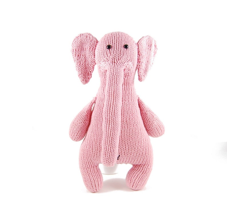 Esther the Eccentric Elephant Knitting Pattern Pdf INSTANT DOWNLOAD image 4
