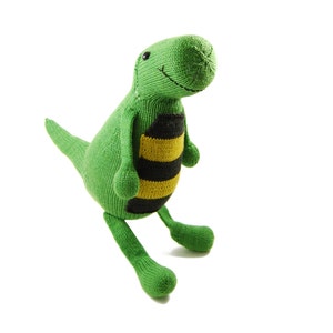 Terence the Tap Dancing T-Rex Knitting Pattern Pdf INSTANT DOWNLOAD image 2