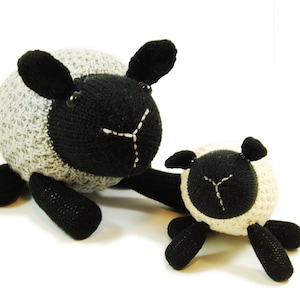 NEW Loretta the Laid Back Lamb Knitting Pattern Pdf INSTANT DOWNLOAD image 1