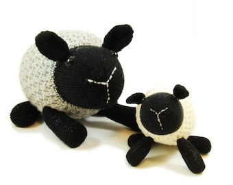 NEW Loretta the Laid Back Lamb Knitting Pattern Pdf INSTANT DOWNLOAD