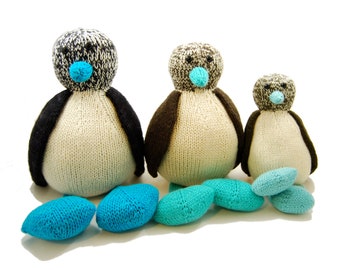 Bob the Blue Footed Booby Knitting Pattern Pdf INSTANT DOWNLOAD