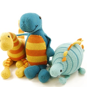 Sherman the Square Dancing Stegosaurus Knitting Pattern Pdf INSTANT DOWNLOAD image 5