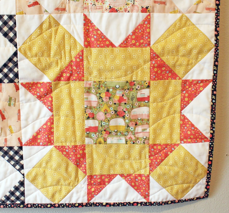 Scenic Detour Quilt Pattern Instant Download By Rebecca Danger For B In The Studio Modern Quilt Pattern Beginner Quilt Pattern image 9