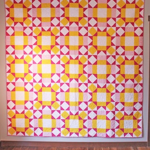 Scenic Detour Quilt Pattern Instant Download By Rebecca Danger For B In The Studio Modern Quilt Pattern Beginner Quilt Pattern image 3