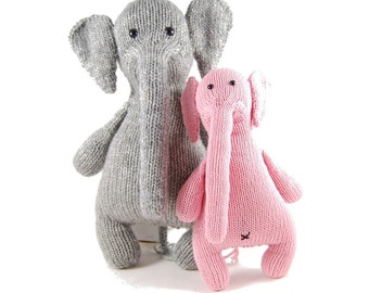 Esther the Eccentric Elephant Knitting Pattern Pdf INSTANT DOWNLOAD