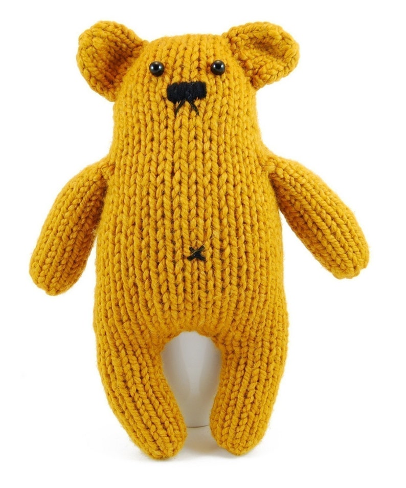 Herman The Enigmatic Bear Knitting Pattern Pdf INSANT DOWNLOAD image 3