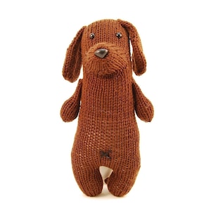 Tofu the Gentle Dachshund Knitting Pattern Pdf INSTANT DOWNLOAD image 4