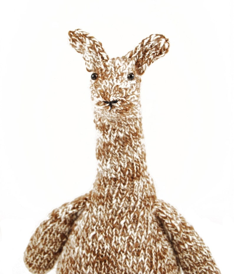 Zeke the Aloof Alpaca Knitting Pattern Pdf INSTANT DOWNLOAD image 4