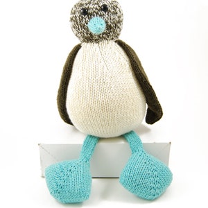 Bob the Blue Footed Booby Knitting Pattern Pdf INSTANT DOWNLOAD image 4