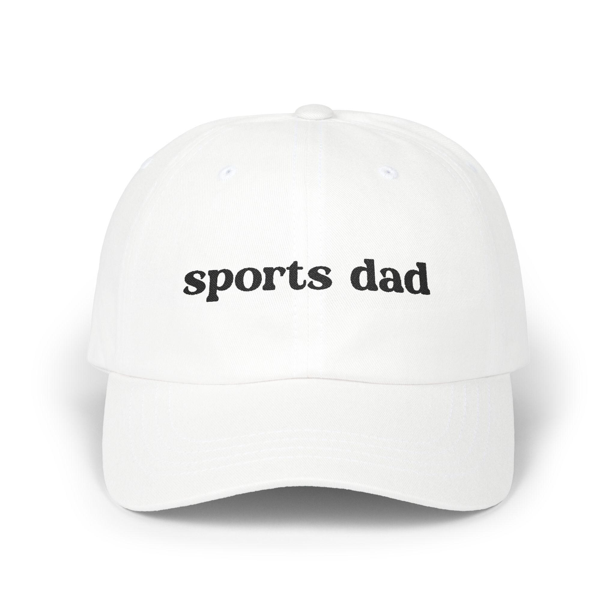 Sports Dad Hat: Embroidered Cotton Cap, Game Day Style - Etsy