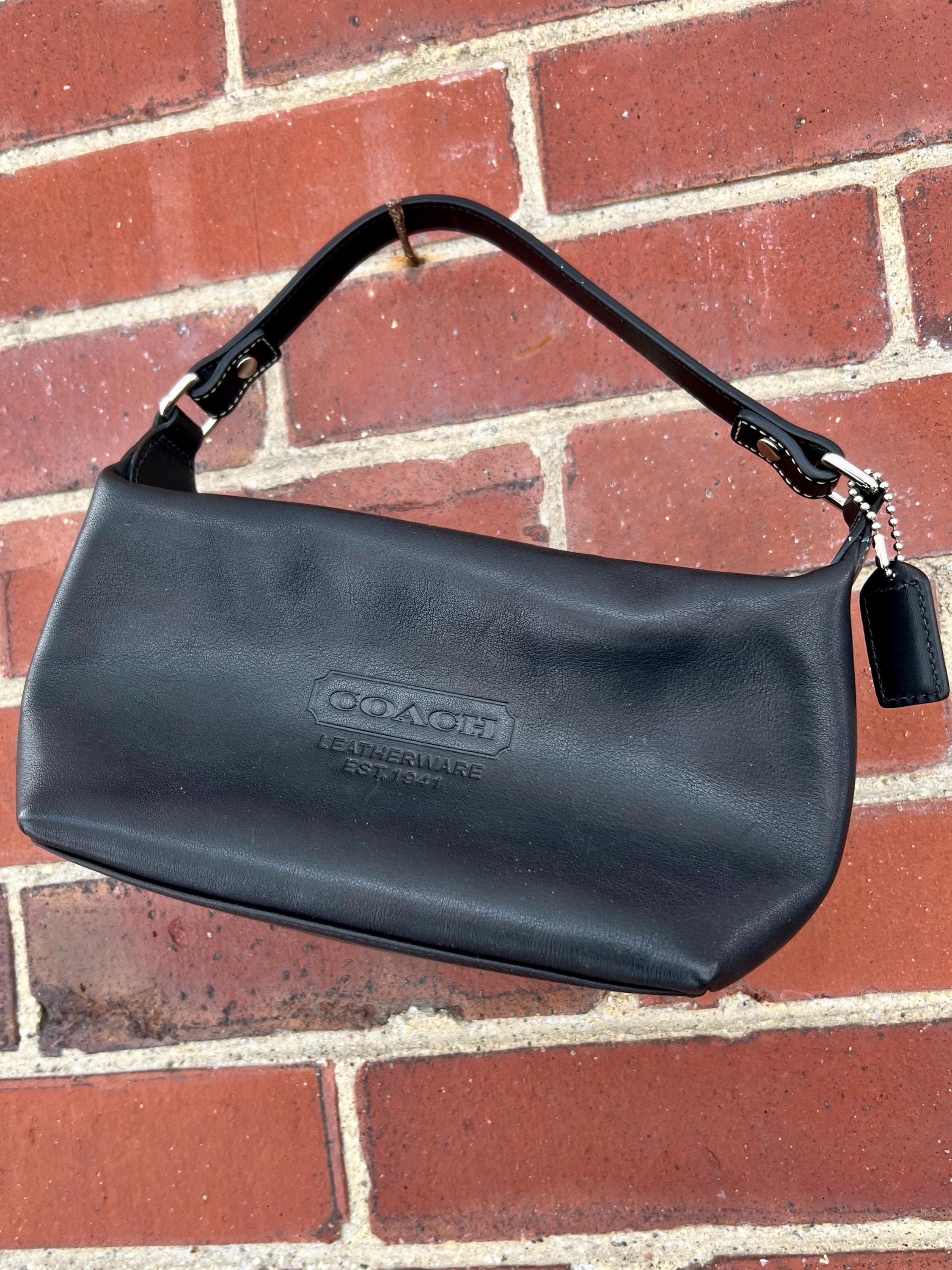 Sold! Coach Leatherware Est 1941 Black Mini Top Handle Bag - Etsy