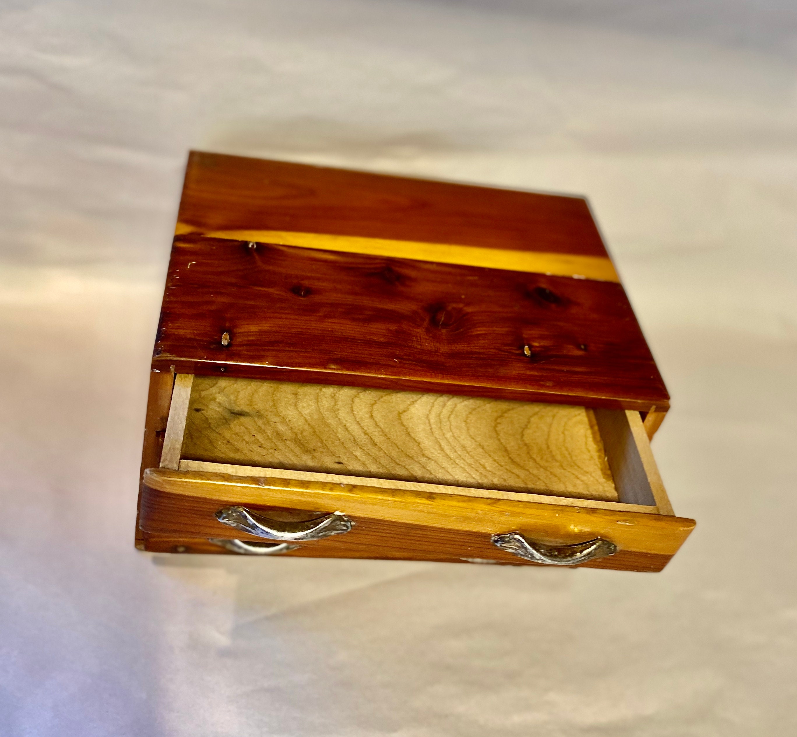 Vintage Pine Jewelry Box Jewelry Storage Craft Storage Etsy Singapore