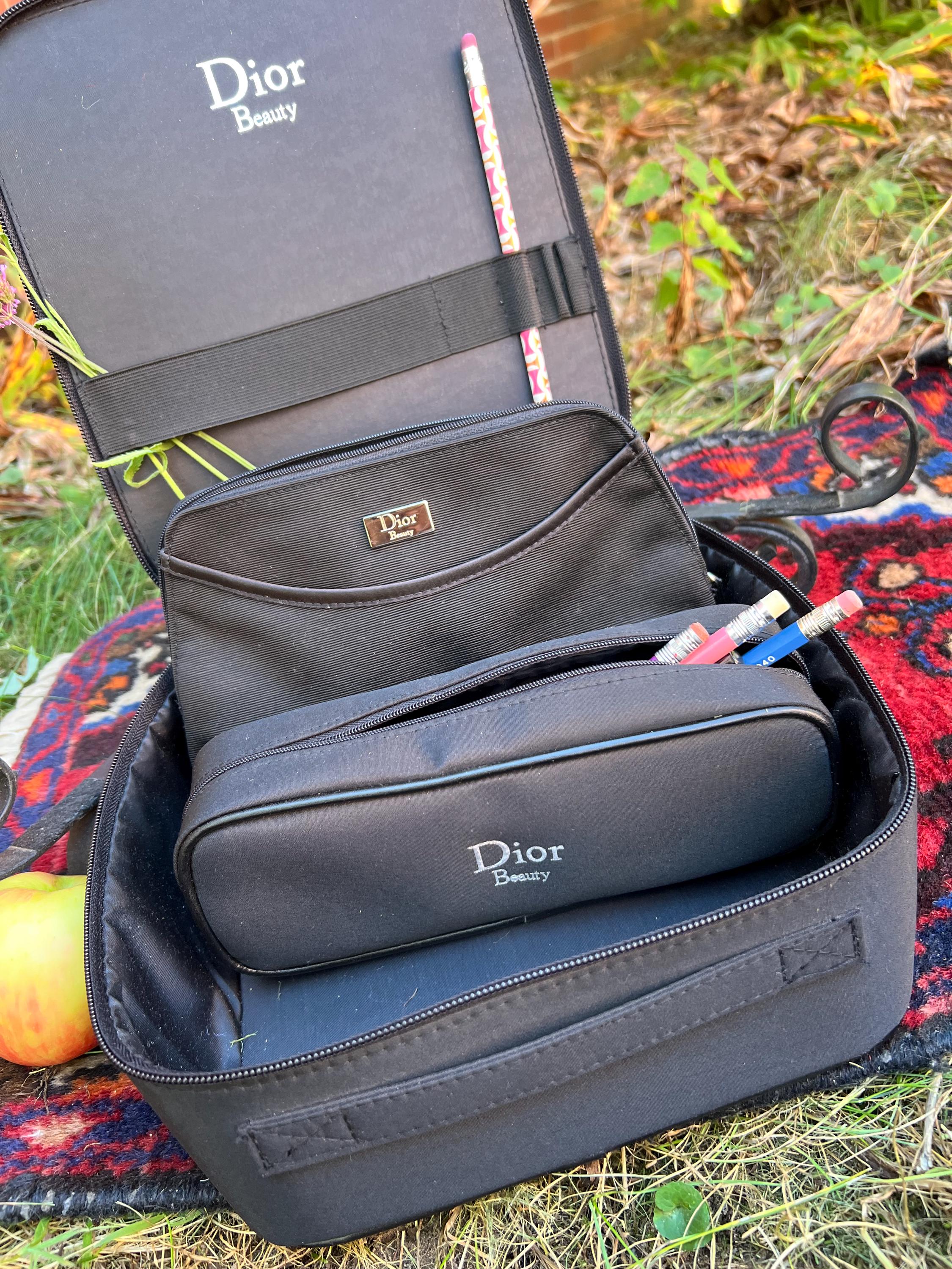 Christian Dior Makeup Bag - Etsy