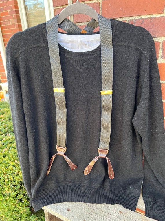 vintage suspenders mens Gem