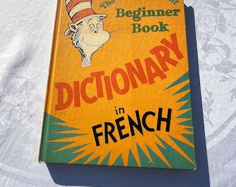 The Cat in the Hat Beginner Book Dictionary - Etsy