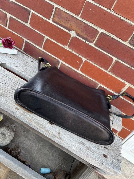 Black Coach Equestrian bag, Slim Coach Bucket Bag… - image 7