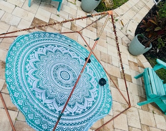 Pirámides de meditación de cobre