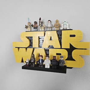 BrickedUpDesigns Star Wars Logo Wall Mount/Desk Stand (75407)
