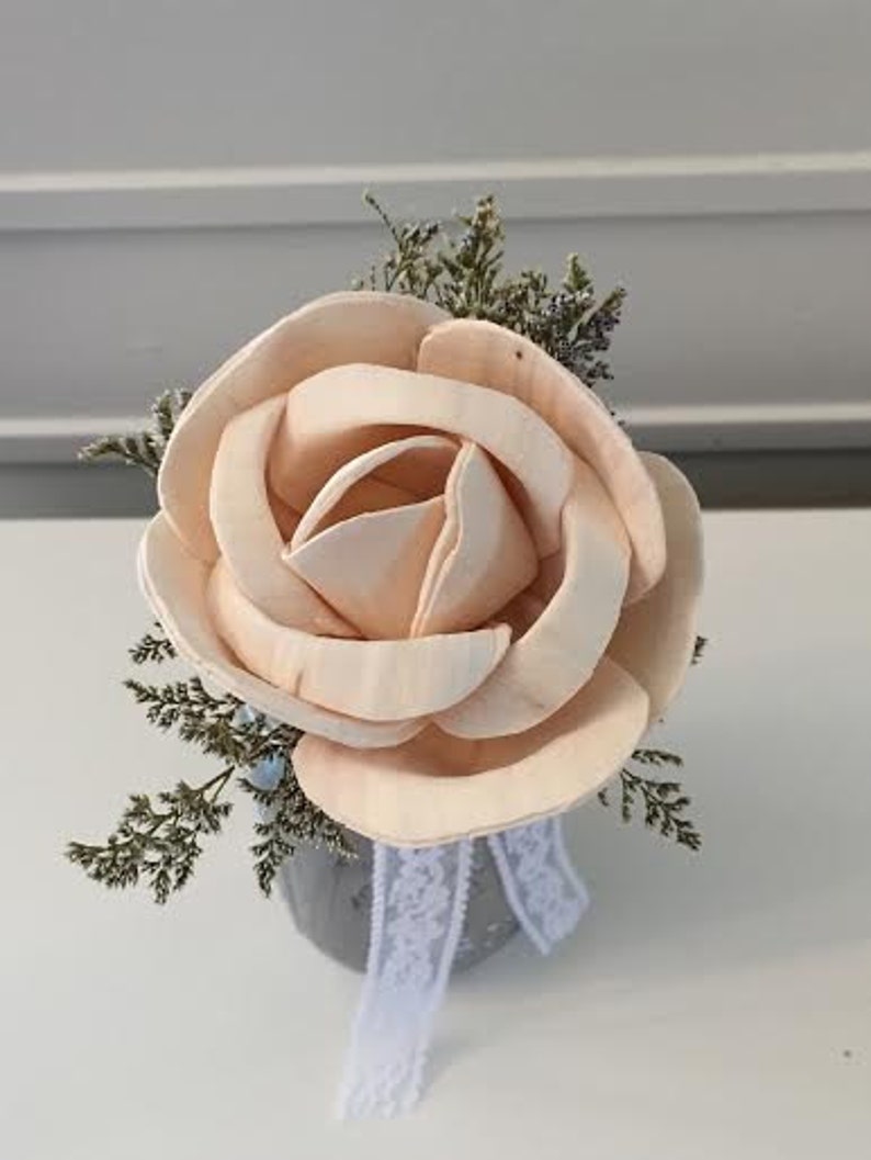 1 Single Stem Bouquet Sola Flowers Choose Colors Flower Etsy