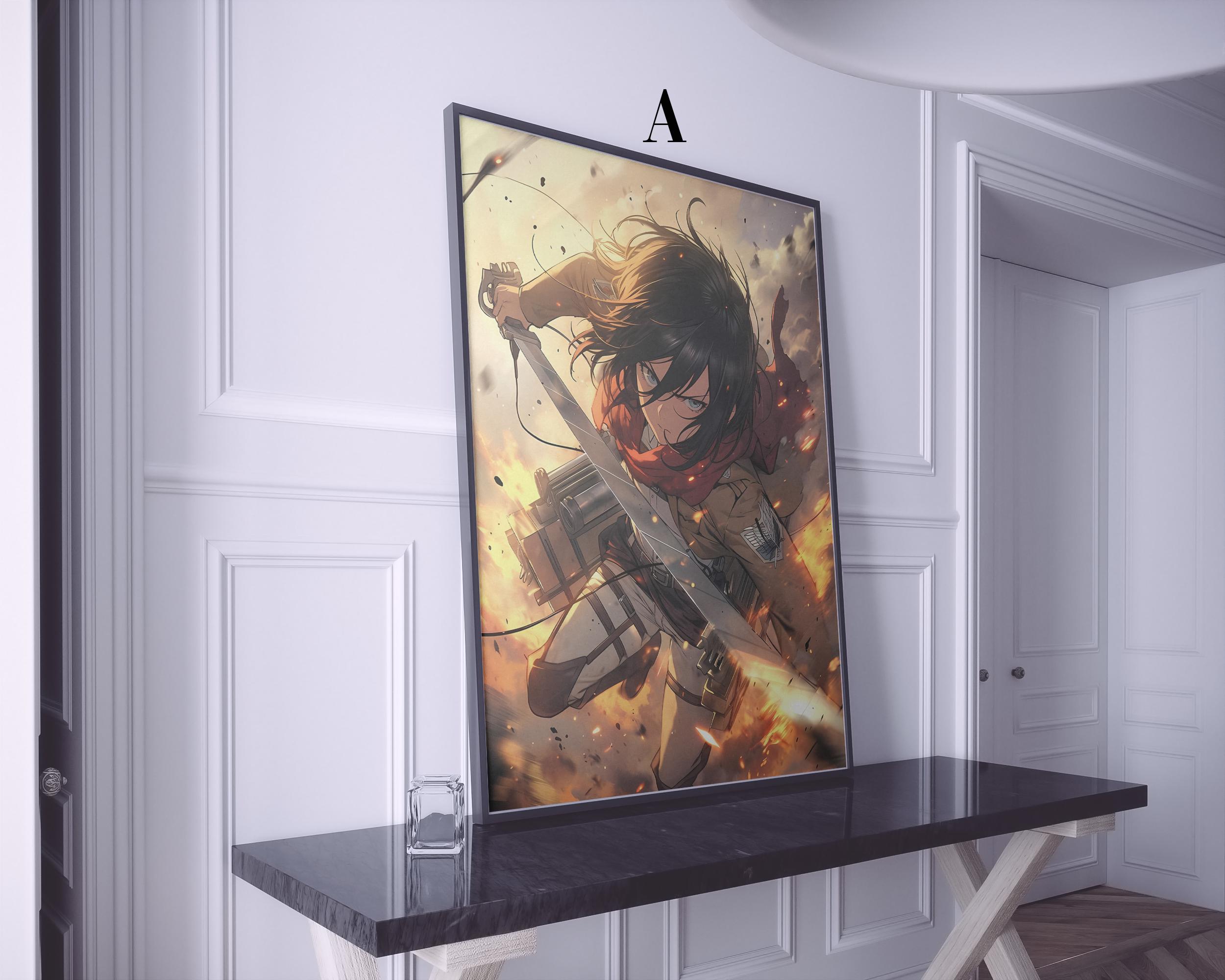 8 Different Anime Canvas Poster, Canvas Wall Art, Canvas Poster, Unique Anime Canvas Poster,  Gift For TV Series Lovers, TV Series Art