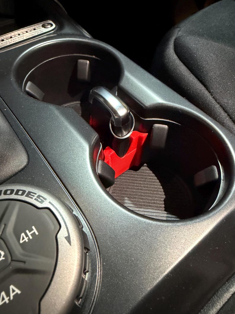 Key Fob Holder - fits big Bronco/Maverick/Mach E 2021-2026 - Cup Holder image 1
