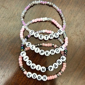 Girly Pop Band Bracelets