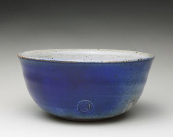 pottery serving bowl