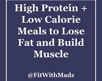 Low Calorie Recipes for Weight Loss