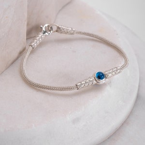 Evil Eye Braided Bracelet, Bride Good Luck Bracelet, Protection Women Bracelet, Aesthetic Blue Eye Bracelet, Minimalist Wife Bracelet