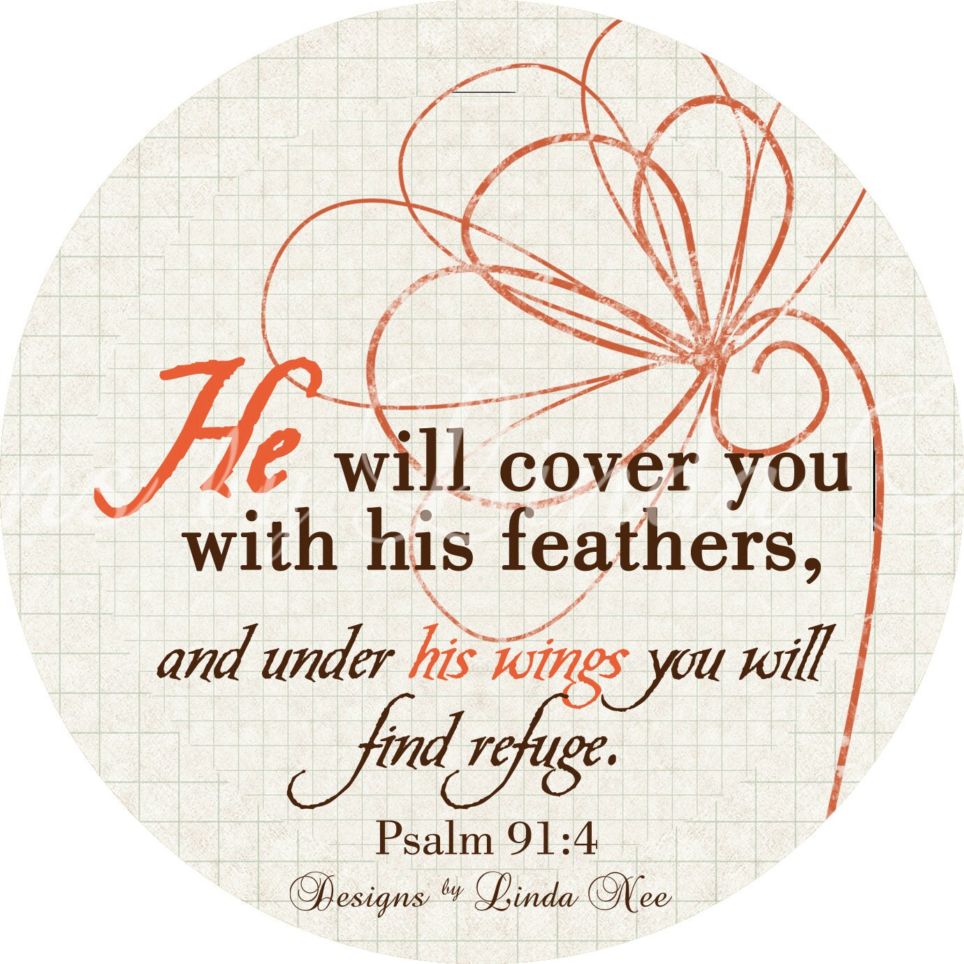 Christian Scripture 1 Inch Circles | Floral Bible Verse Printable ...