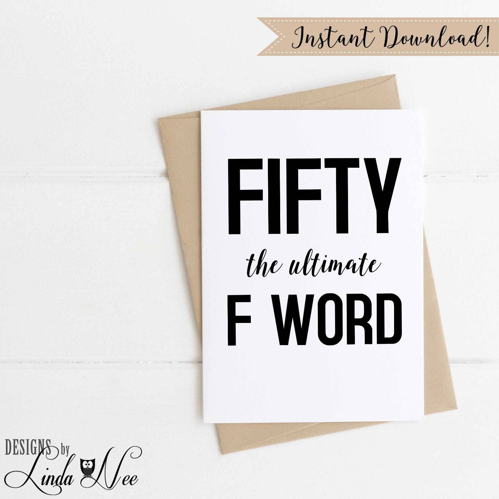 Greeting Card Funny 50th Birthday Card Fiftieth Birthday - Etsy Norway Greeting Card Funny 50th Birthday Card Fiftieth Birthday - Etsy Norway